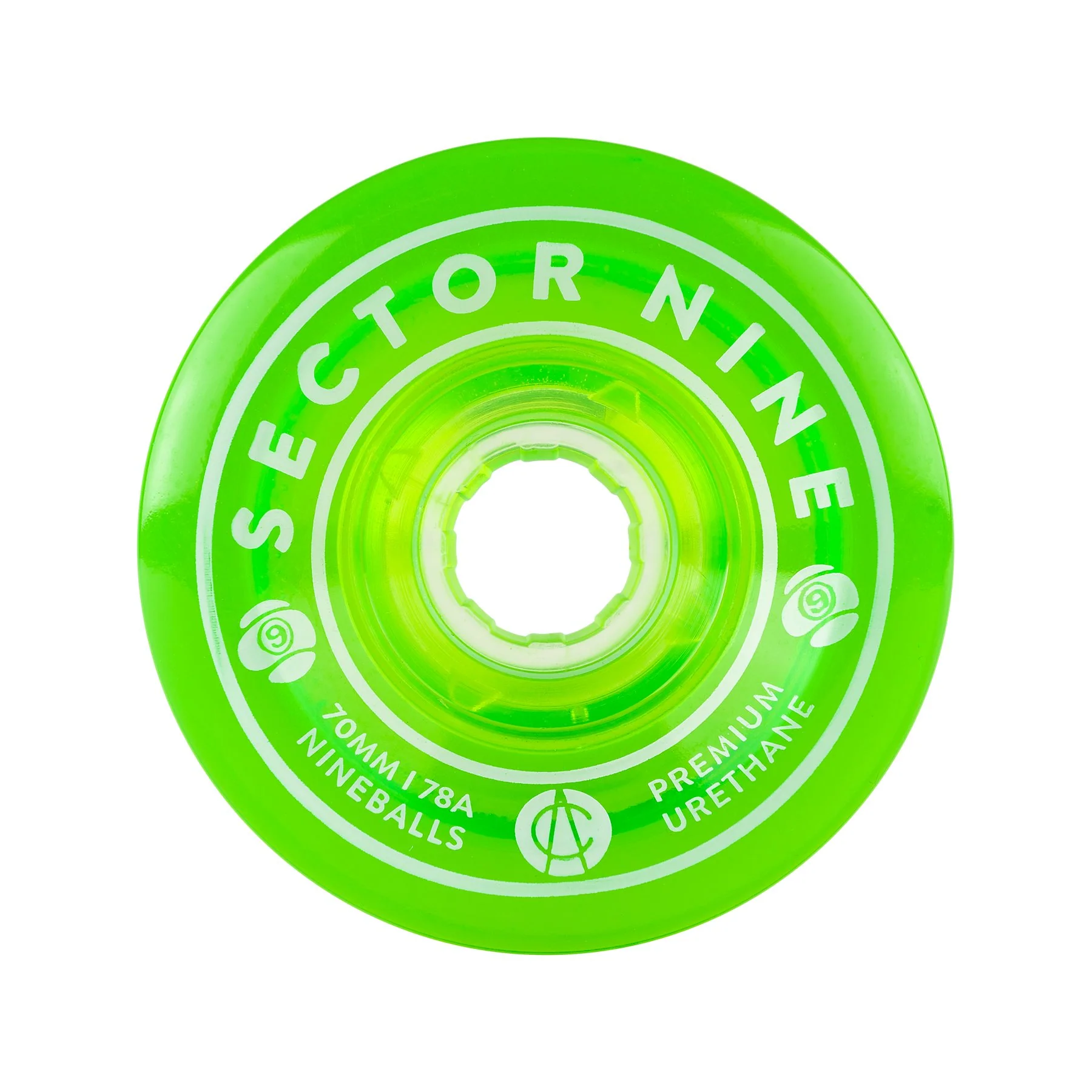 70mm 78a Nineballs Green